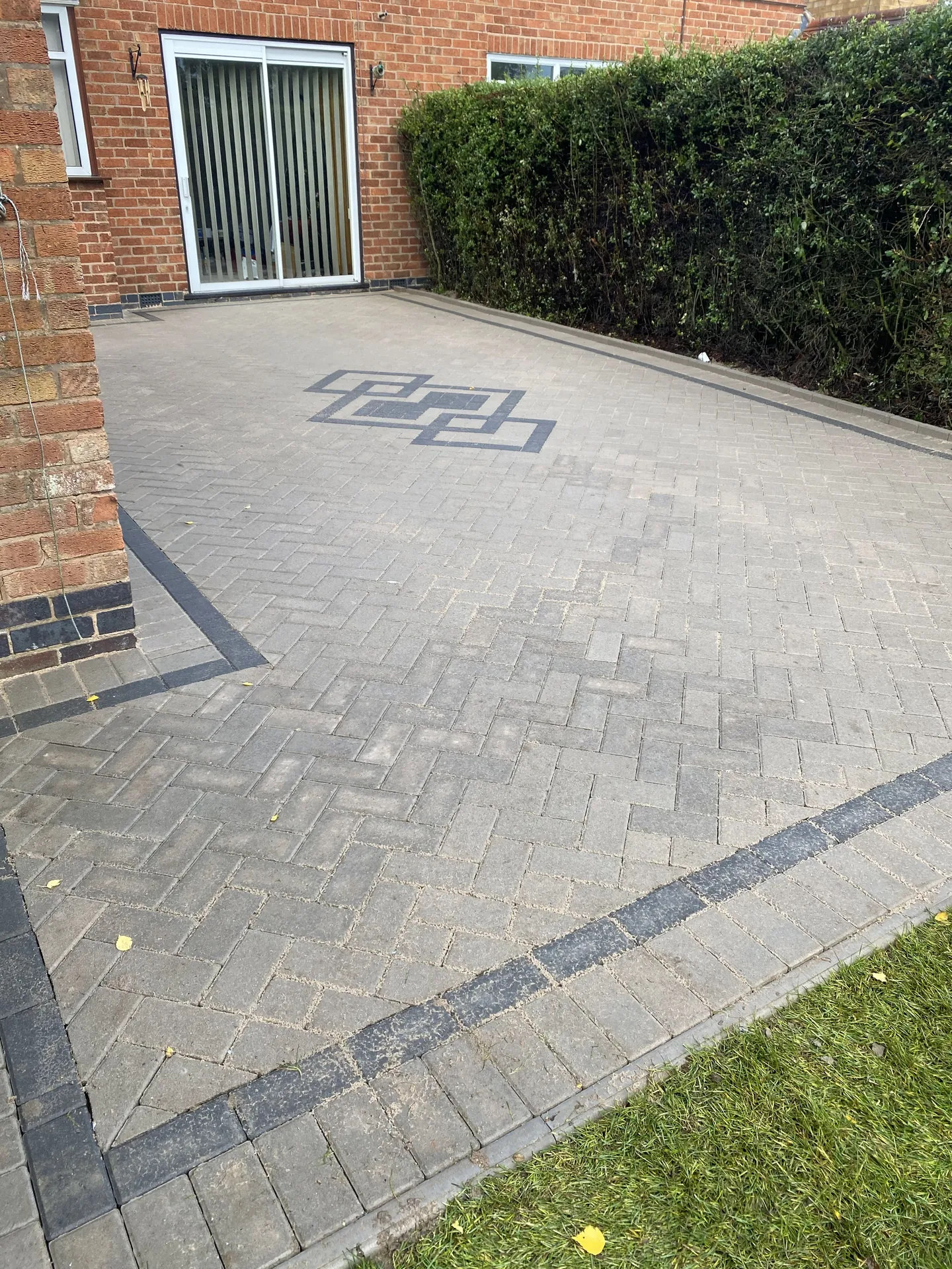 Block-paved driveway completed by PaveForce Driveways
