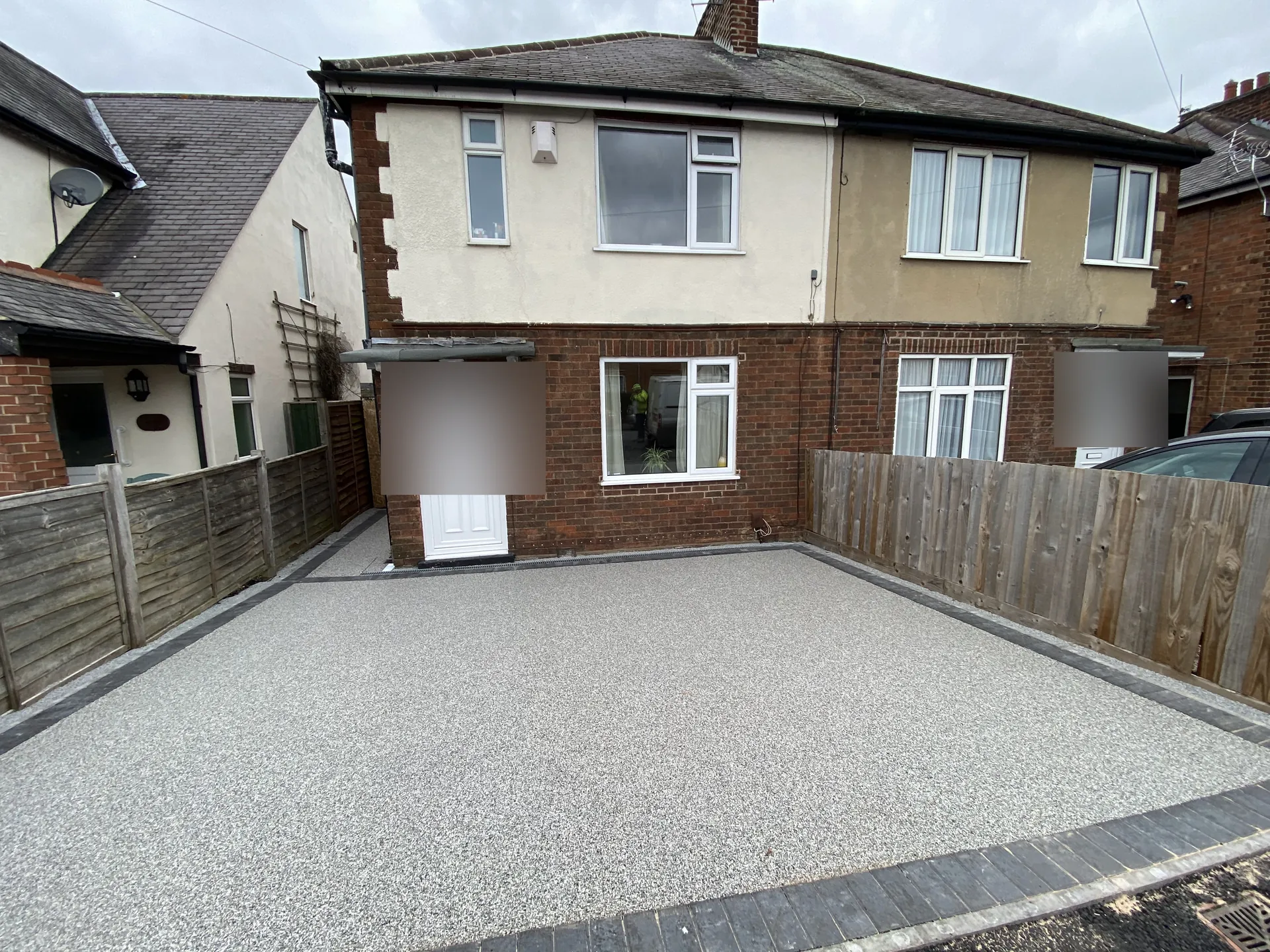Resin-bound driveway completed by PaveForce Driveways