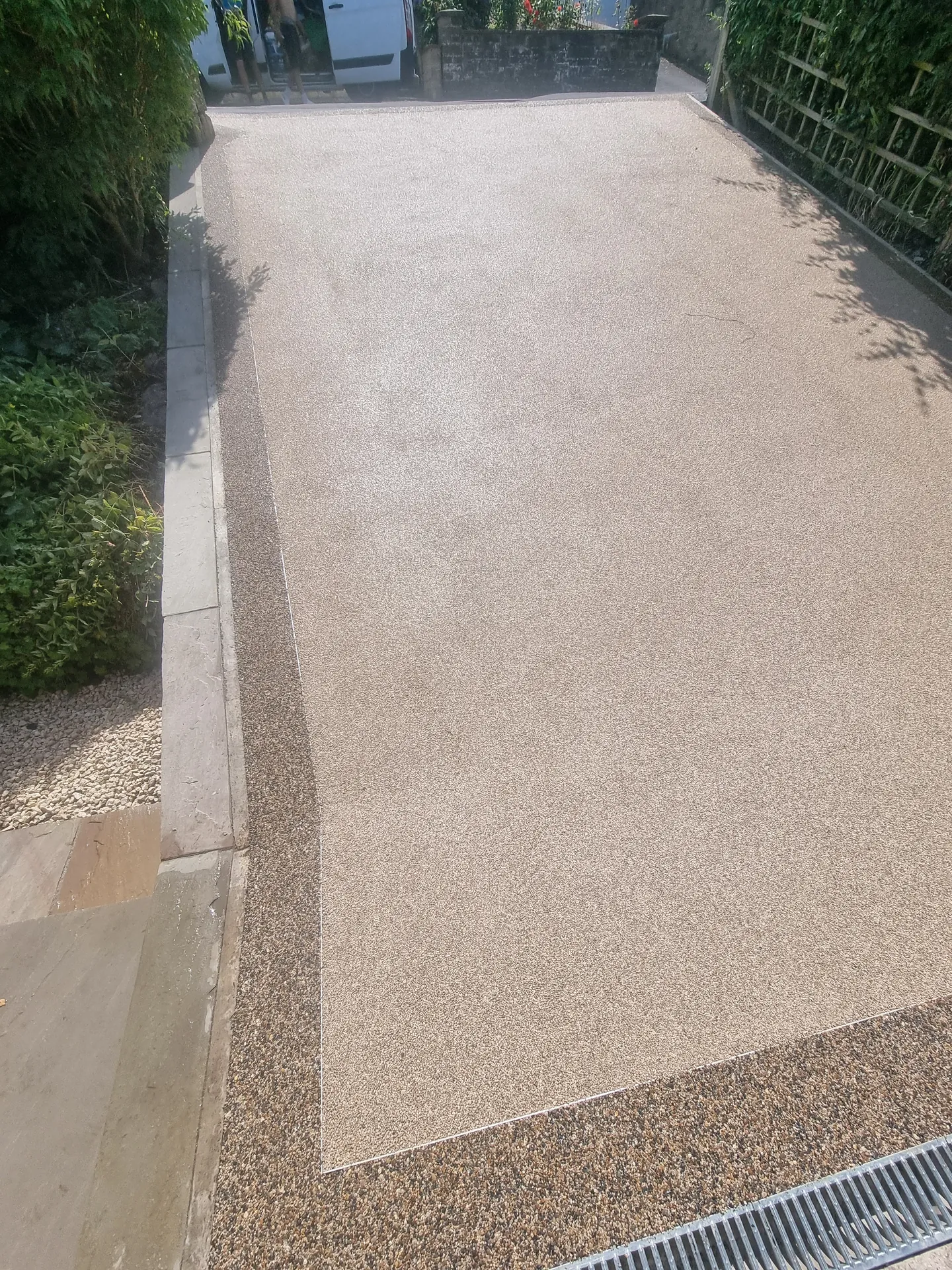 Resin-bound driveway completed by PaveForce Driveways