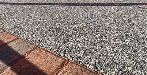 Resin surface detail